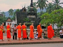 Alms Giving Ceremony