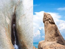 Hin Ta and Hin Yai Rocks