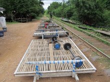 Bamboo Train Rides