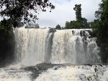 Bousra waterfall 