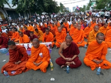 Siem Reap Monk Blessing 