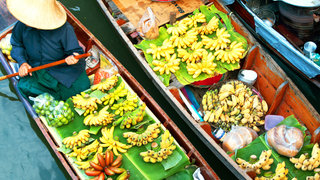 Damnoen Saduak Floating Market Cycling Tour 