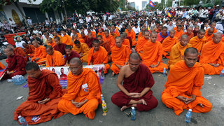 Siem Reap Monk Blessing 