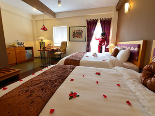 Family Room With City View