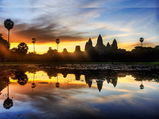 Siem Reap Temples Visit - Sunset Cruise on Gondola (B, L, D)