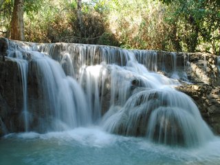 Luang Prabang City Tour - Kuang Si Waterfall (B, L)