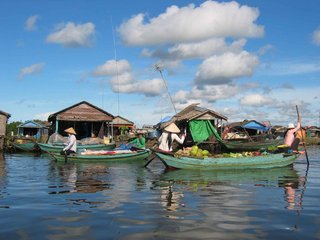 Temples Visit - Tonle Sap Lake (B, L)