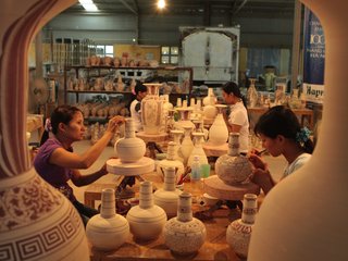 Thanh Ha Pottery-Kim Bong Village Tour Half Day (from Hoian)