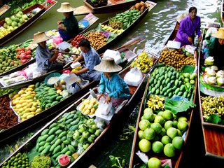 Damnoen Saduak Floating Market Cycling Tour 1 Day