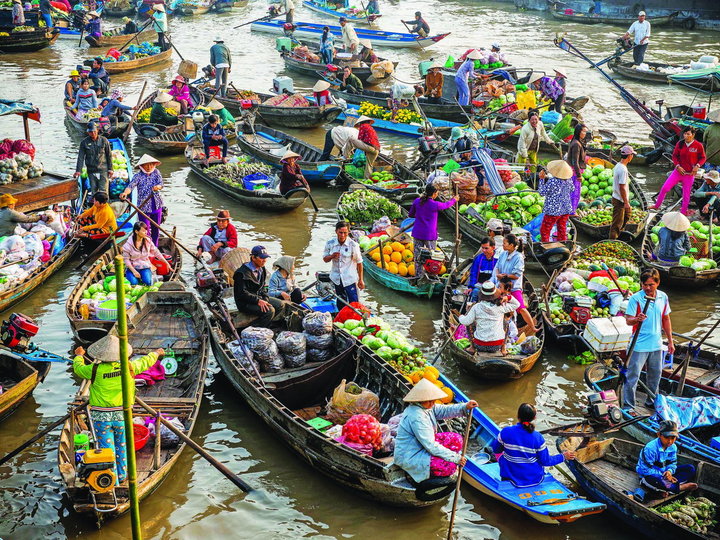 Cai Rang Floating Market