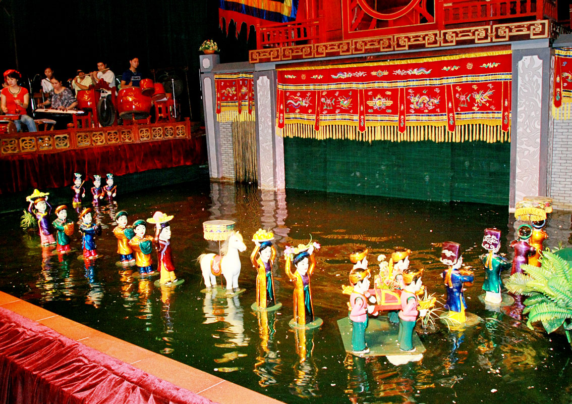 water puppet theater hanoi attractions viet holiday travel